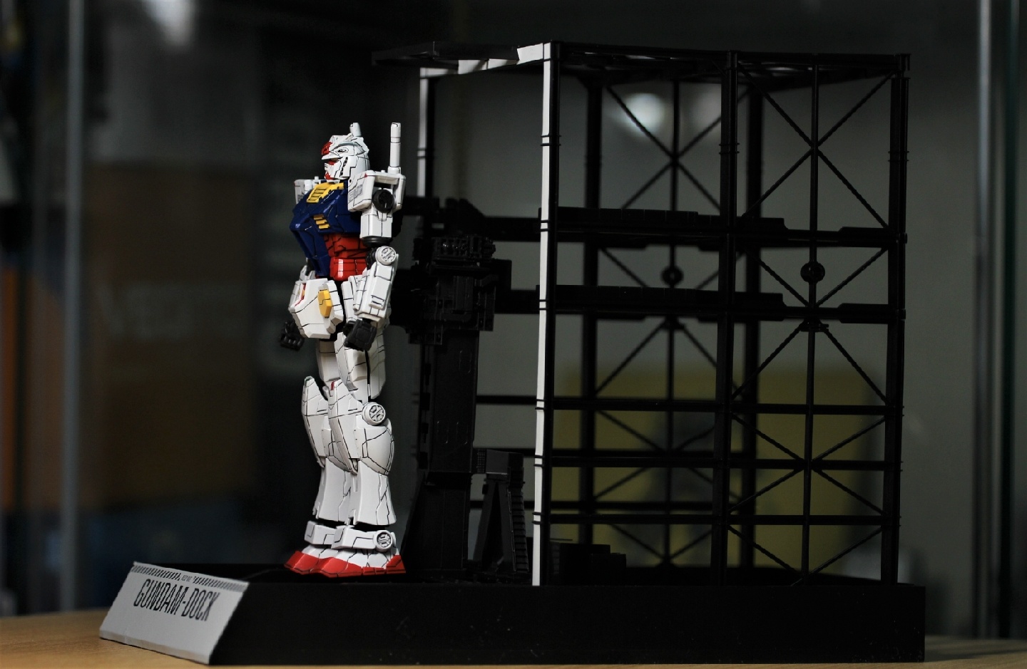 GUNDAM FACTORY YOKOHAMA 
1/144 RX-78F00 GUNDAM&DOCK
