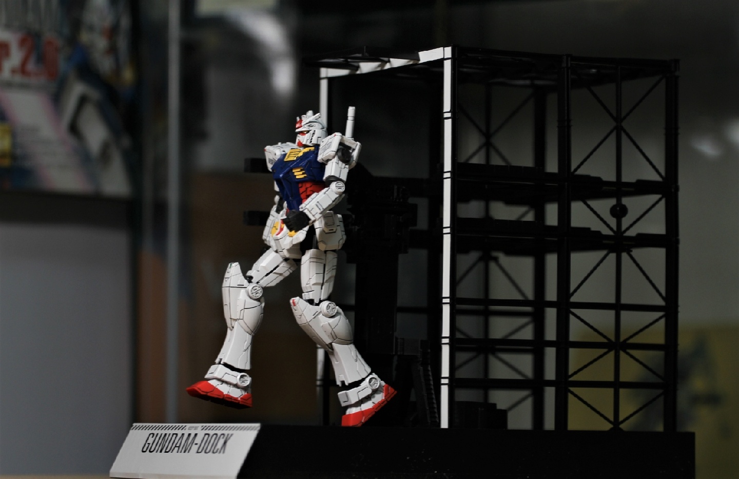 GUNDAM FACTORY YOKOHAMA 
1/144 RX-78F00 GUNDAM&DOCK
