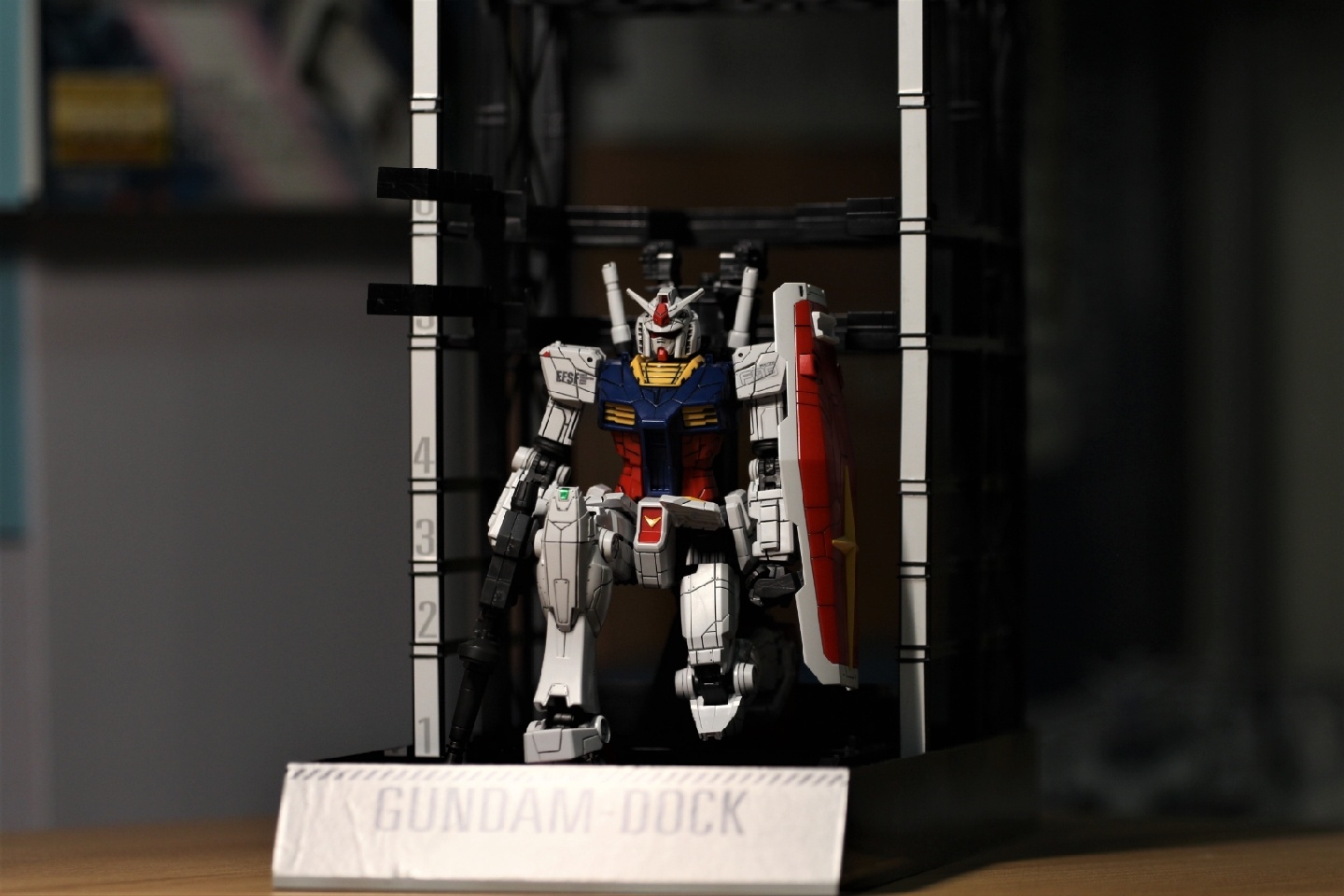 GUNDAM FACTORY YOKOHAMA 
1/144 RX-78F00 GUNDAM&DOCK