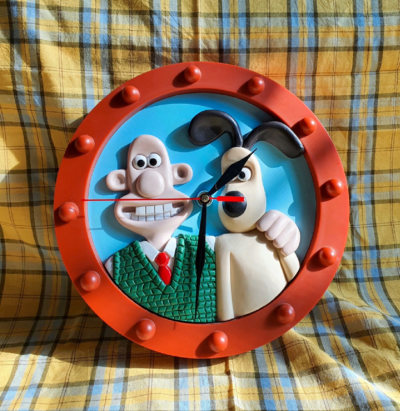 월레스와 그로밋 인형 & 시계