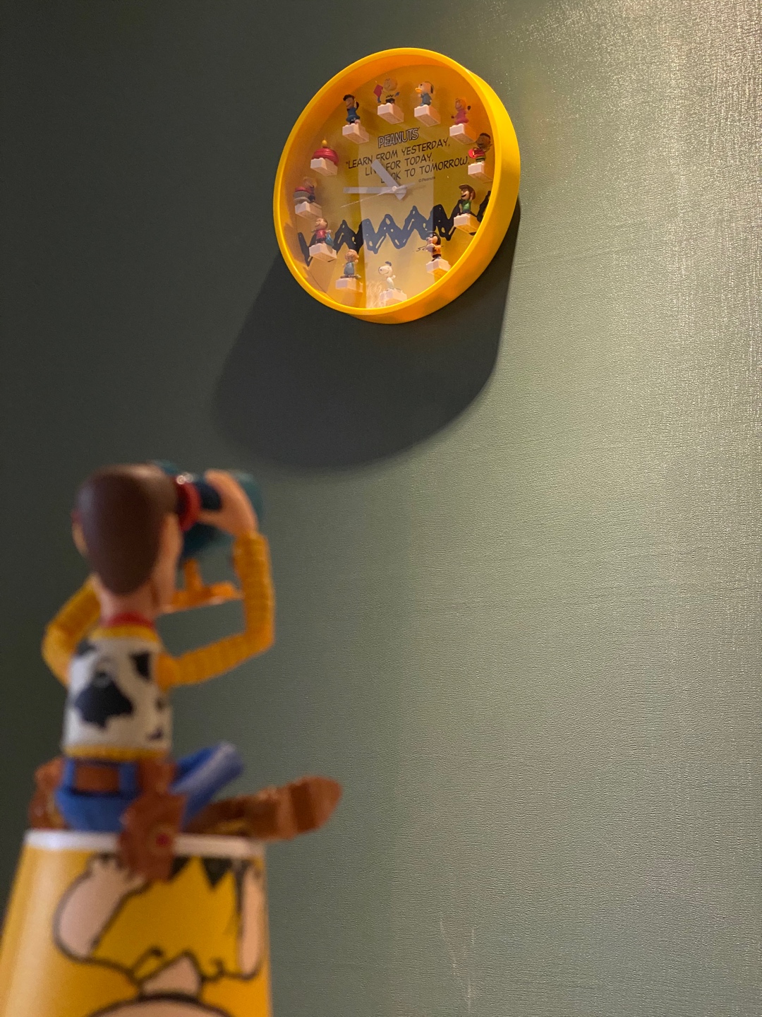 woody, where are you looking at?