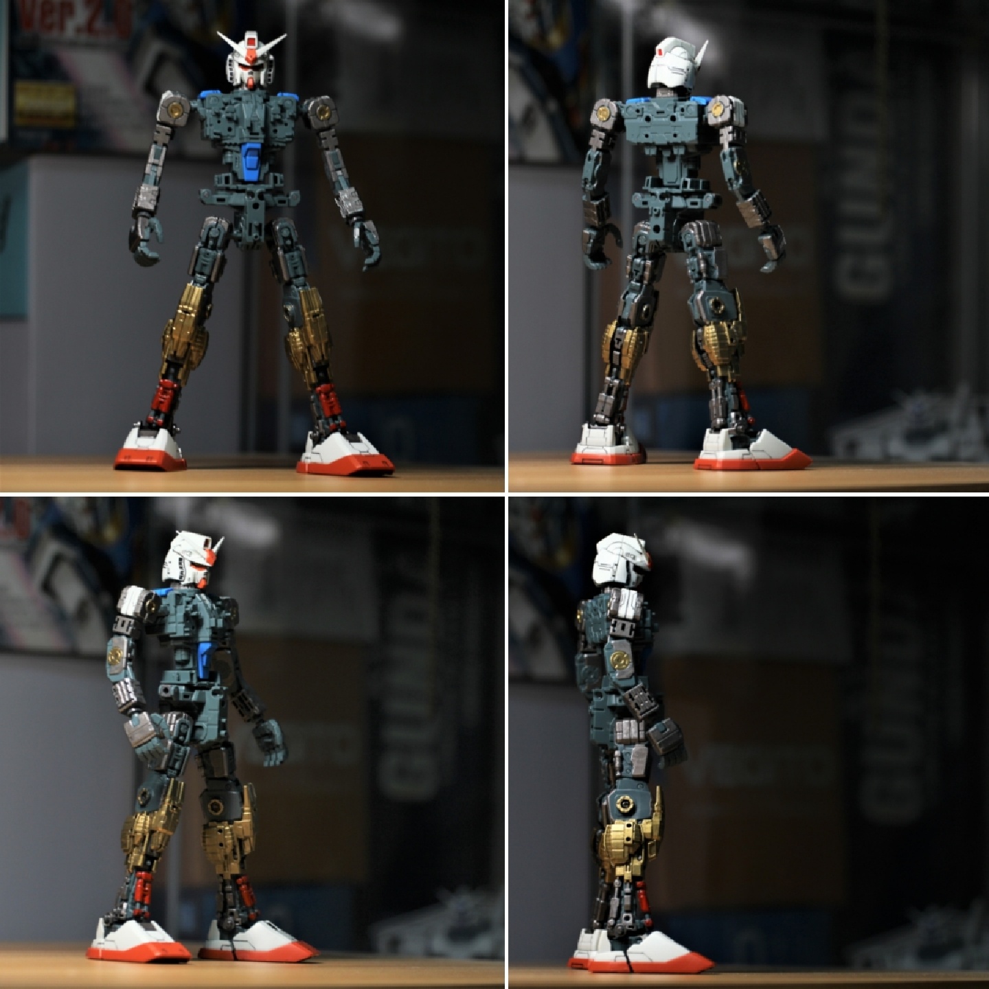 MG RX-78-2 
퍼스트건담옥담 프레임
부분붓도색