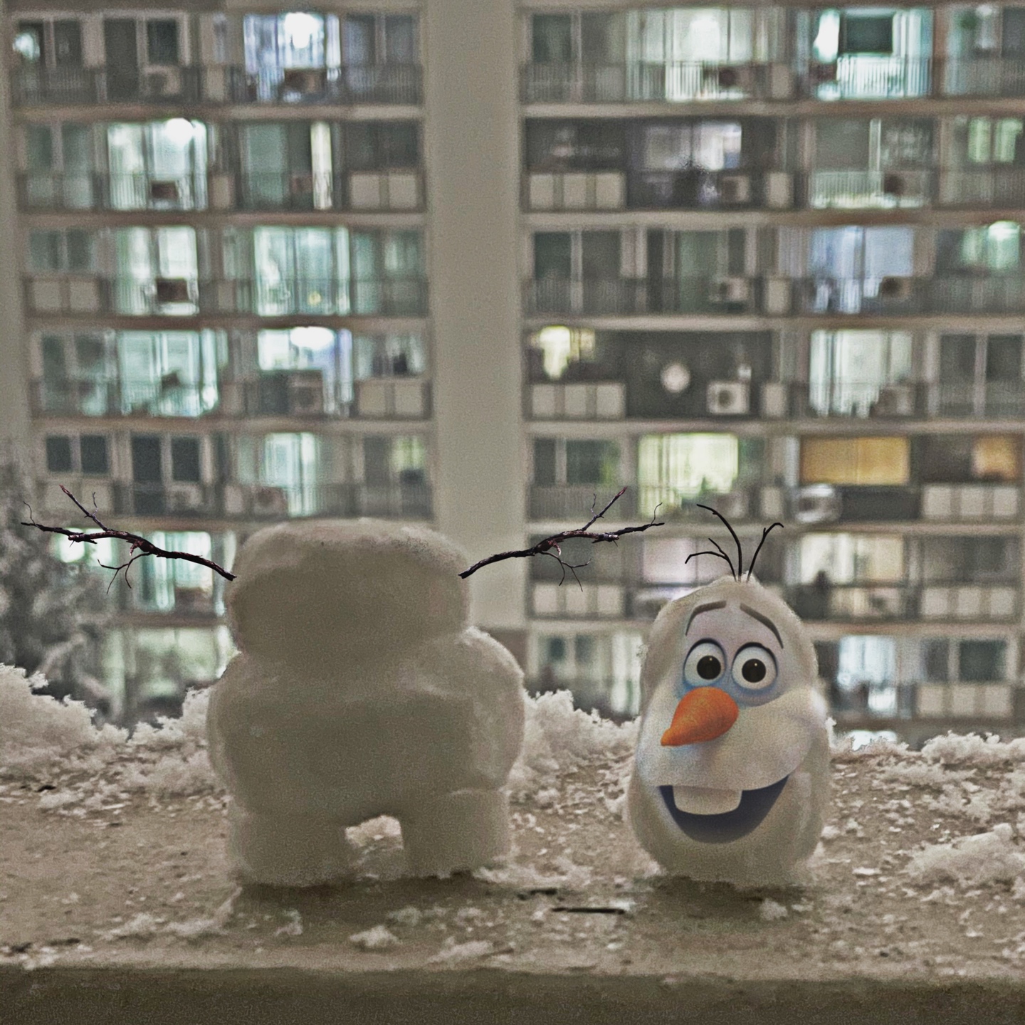 올라프 만들기☃️