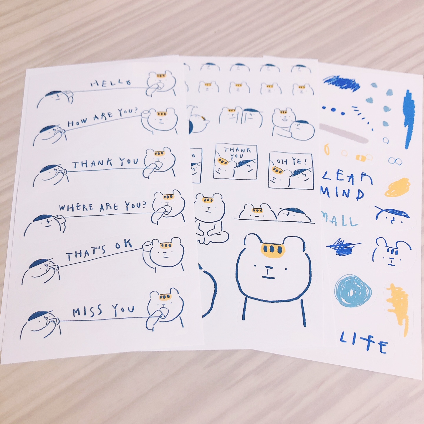 다이소 디위드 스티커🌟