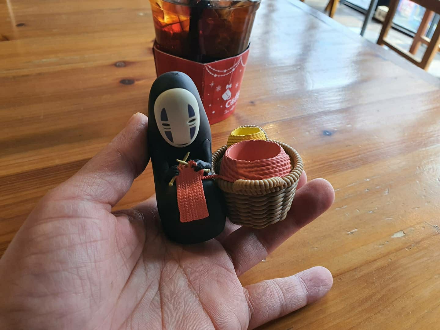 [지브리] 뜨개질 하는 가오나시