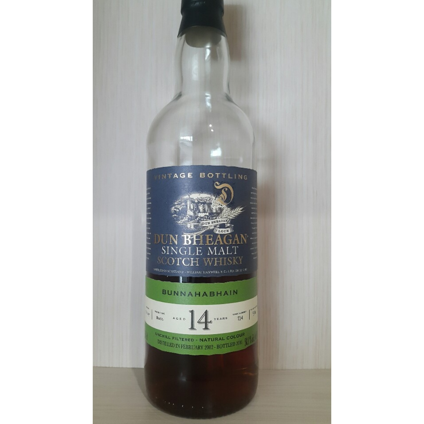Bunnahabhain 14 years, 58.1%