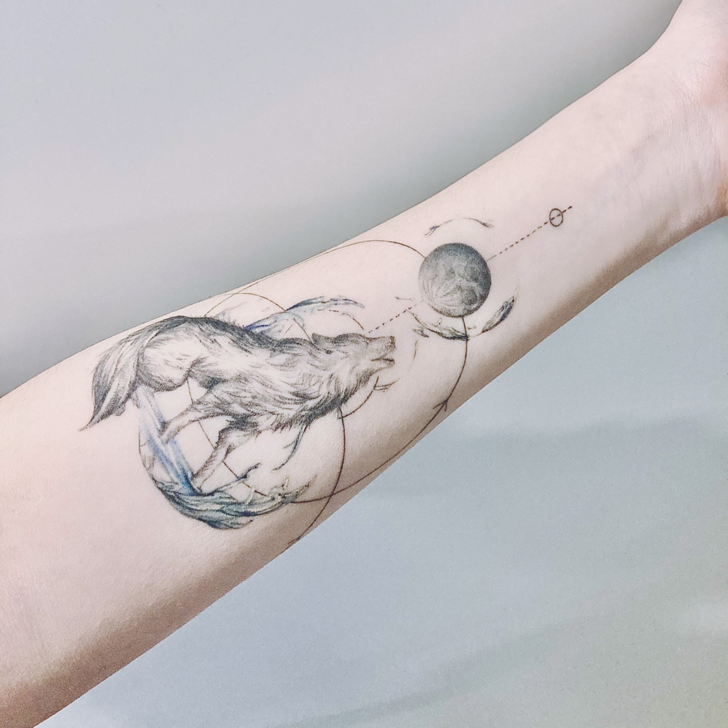 🐺💧🌕 + 🥛
