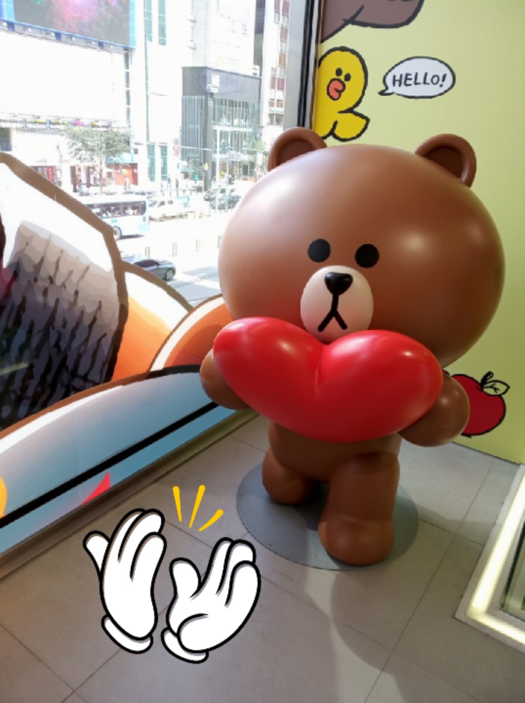 강남 라인 프렌즈 스토어 !
(추가할 사진이 있어서 다시 올려요!)