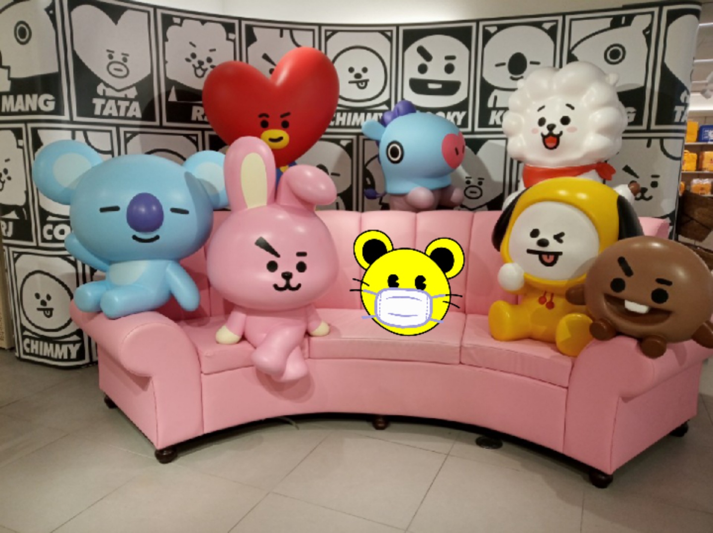 강남 라인 프렌즈 스토어!(BT21)