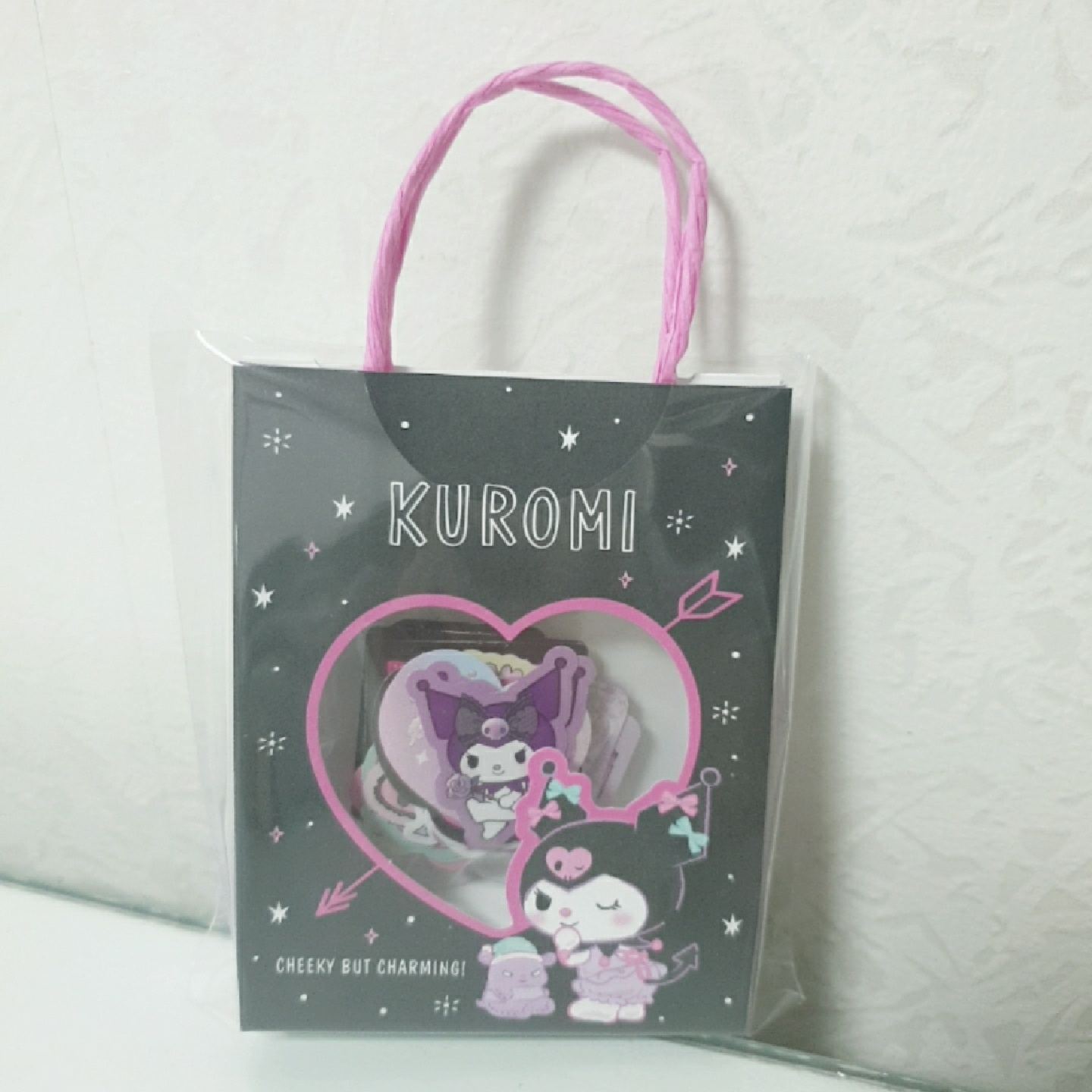 🖤쿠로미 스티커 in 쿠로미 쇼핑백!💜