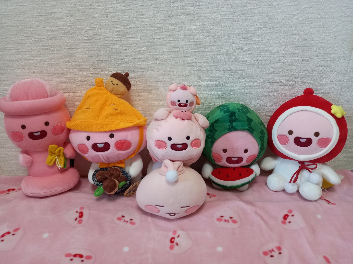 ❤카카오프렌즈 어피치 인형 가족❤