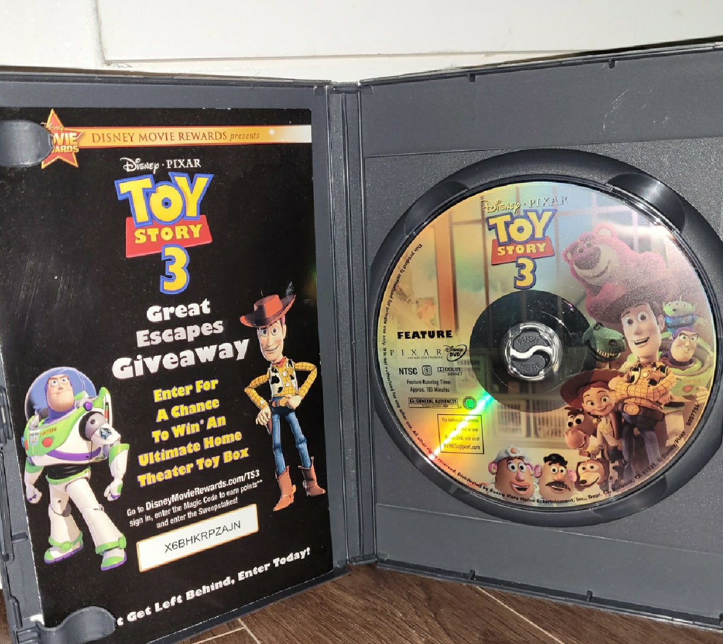 토이스토리 DVD📀