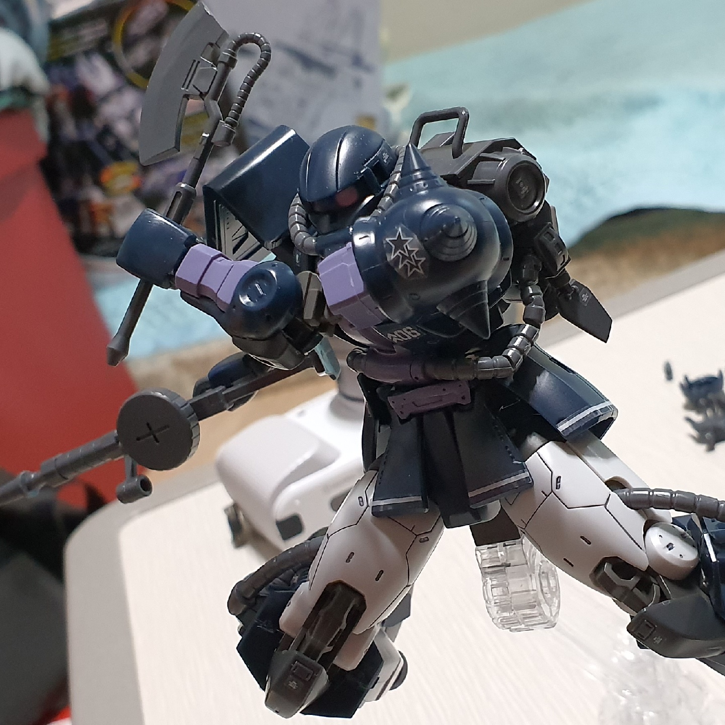 TRI-BLACK STARS ZAKU2