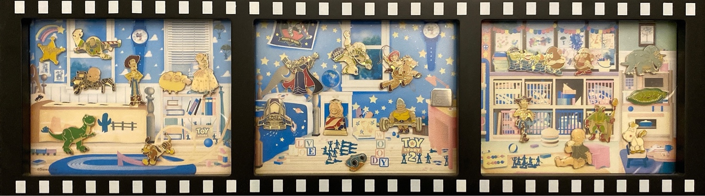 토이스토리 뱃지💛💙