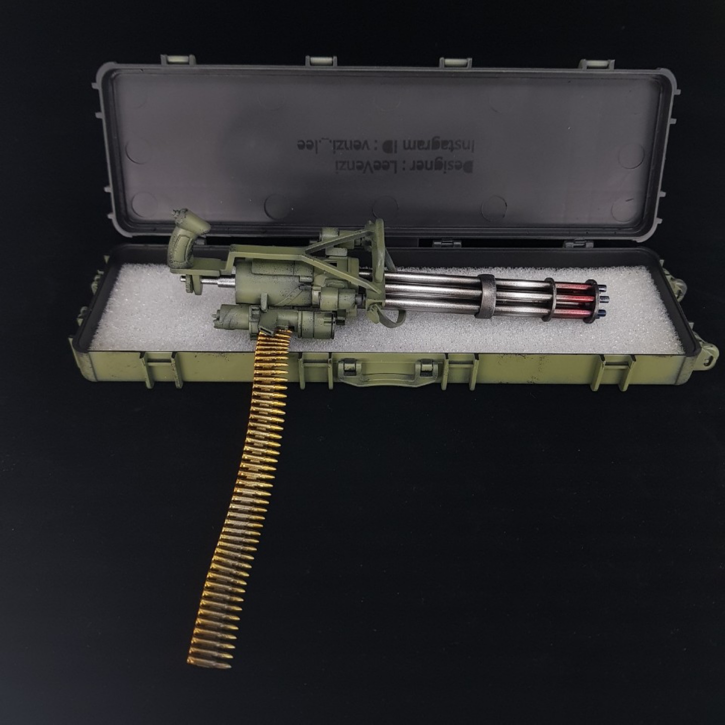 4D 총기프라모델-M134
