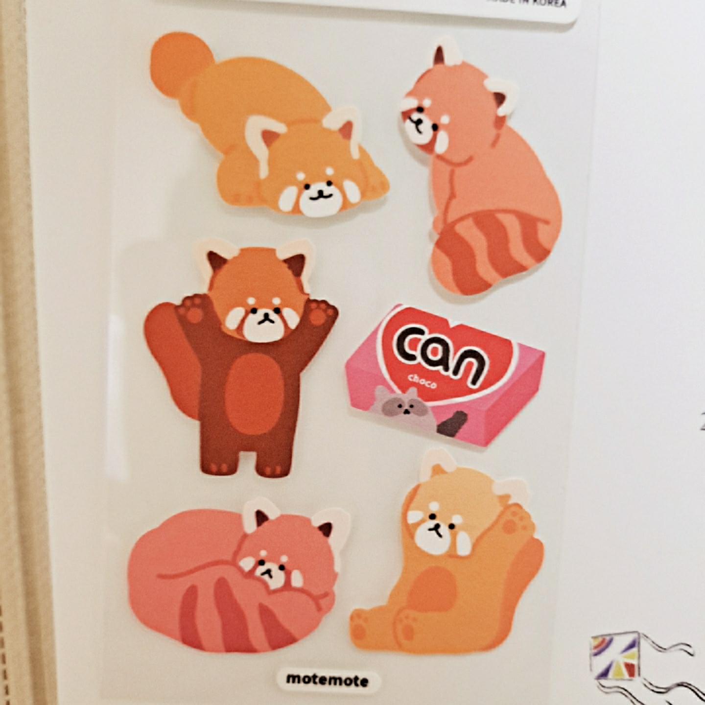 레서판다 스티커