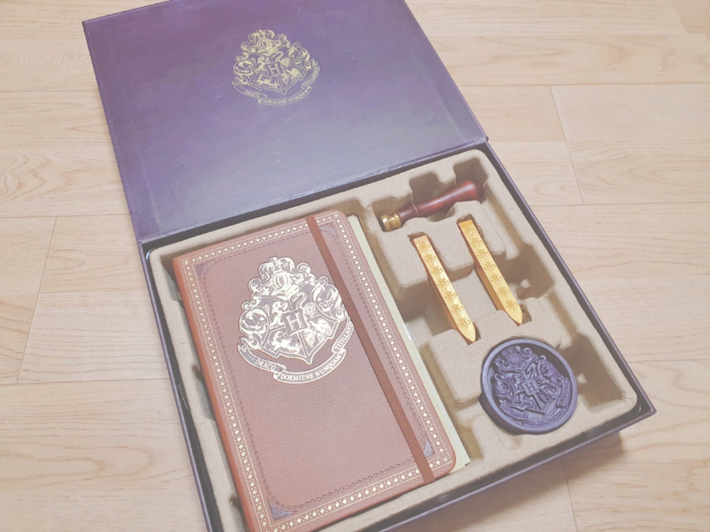 harry potter deluxe stationery set