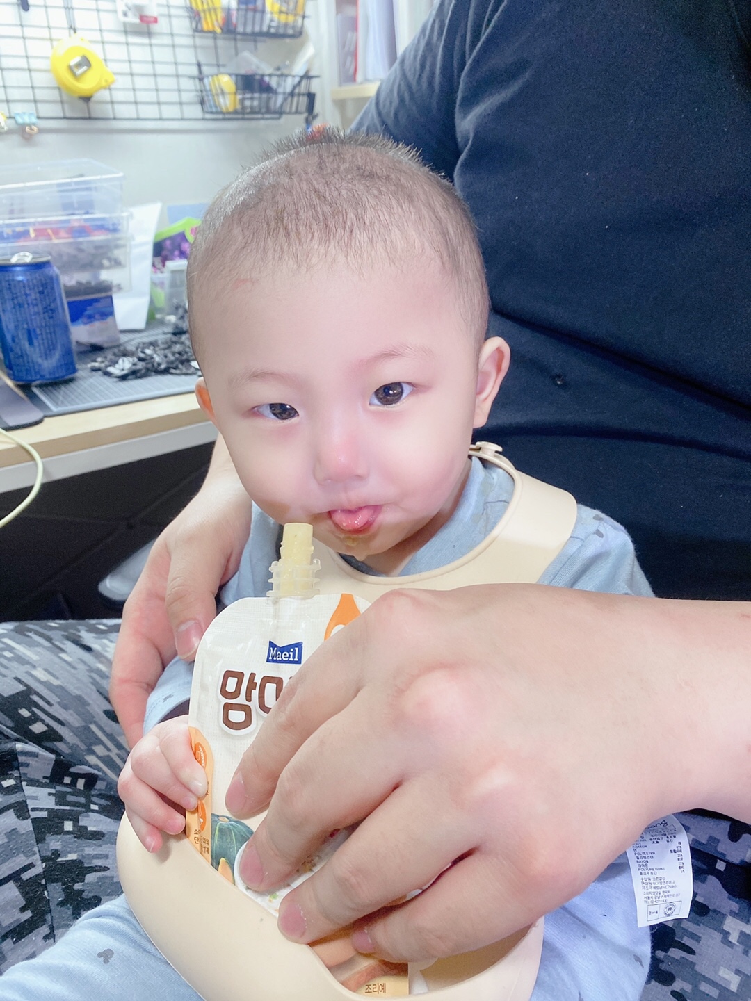 이유식 먹는 김가네 김강빈