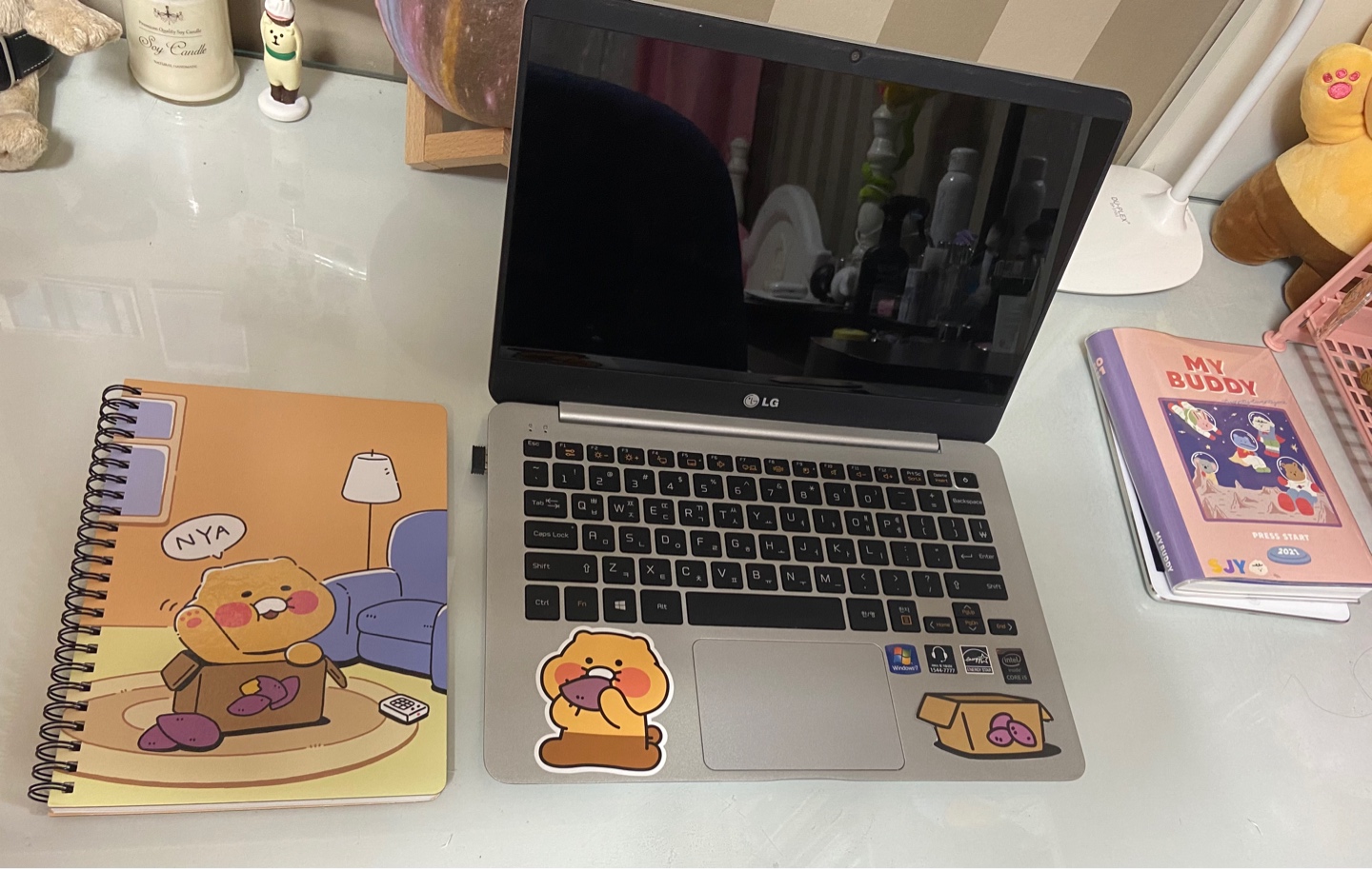 춘식이 노트&마우스 패드