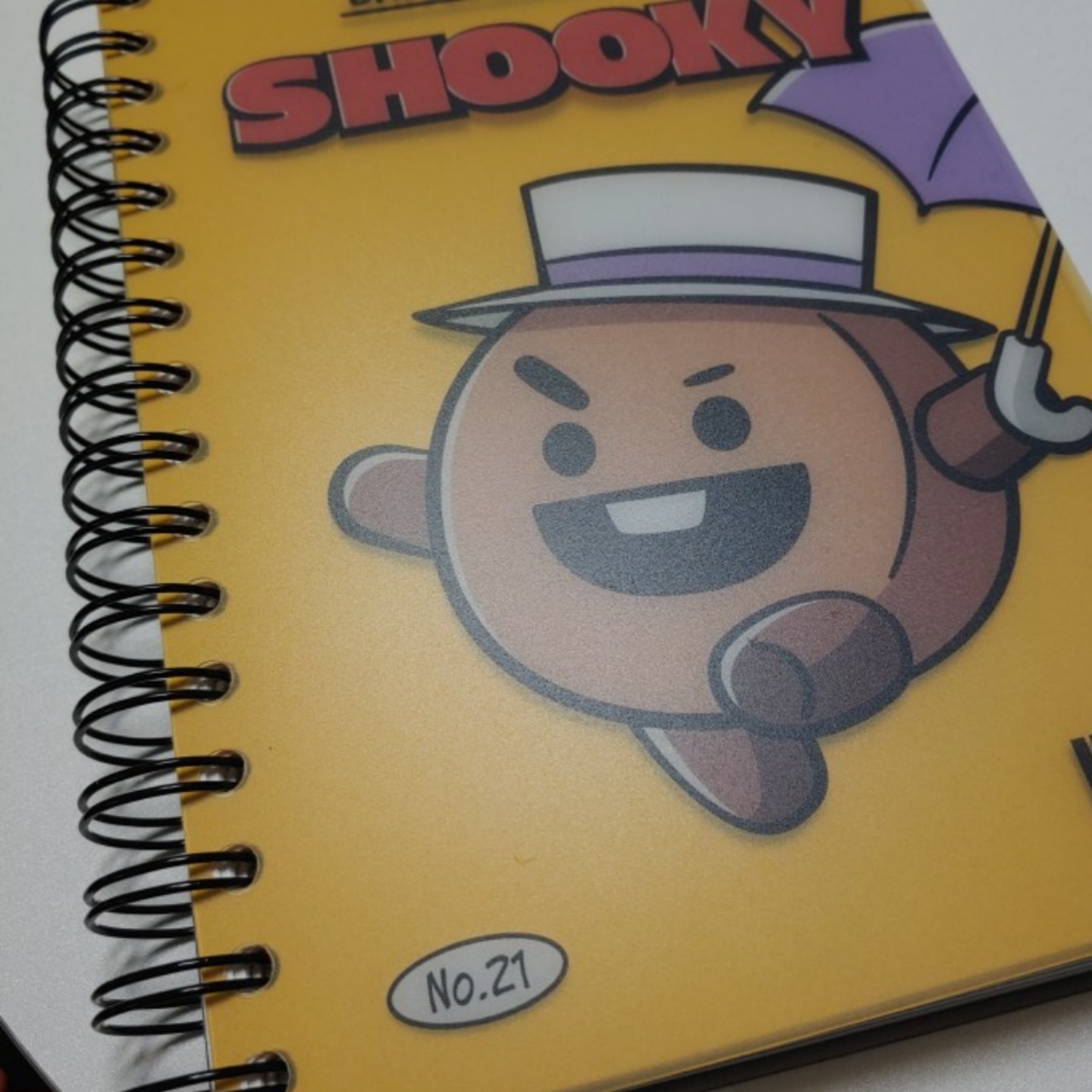 BT21 슈키 인덱스 노트