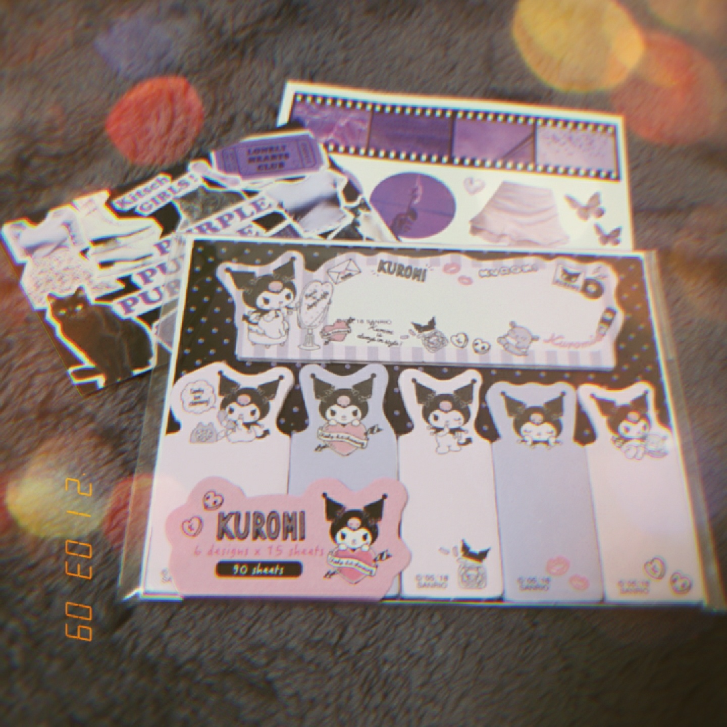 🖤쿠로미 포스트잇💜