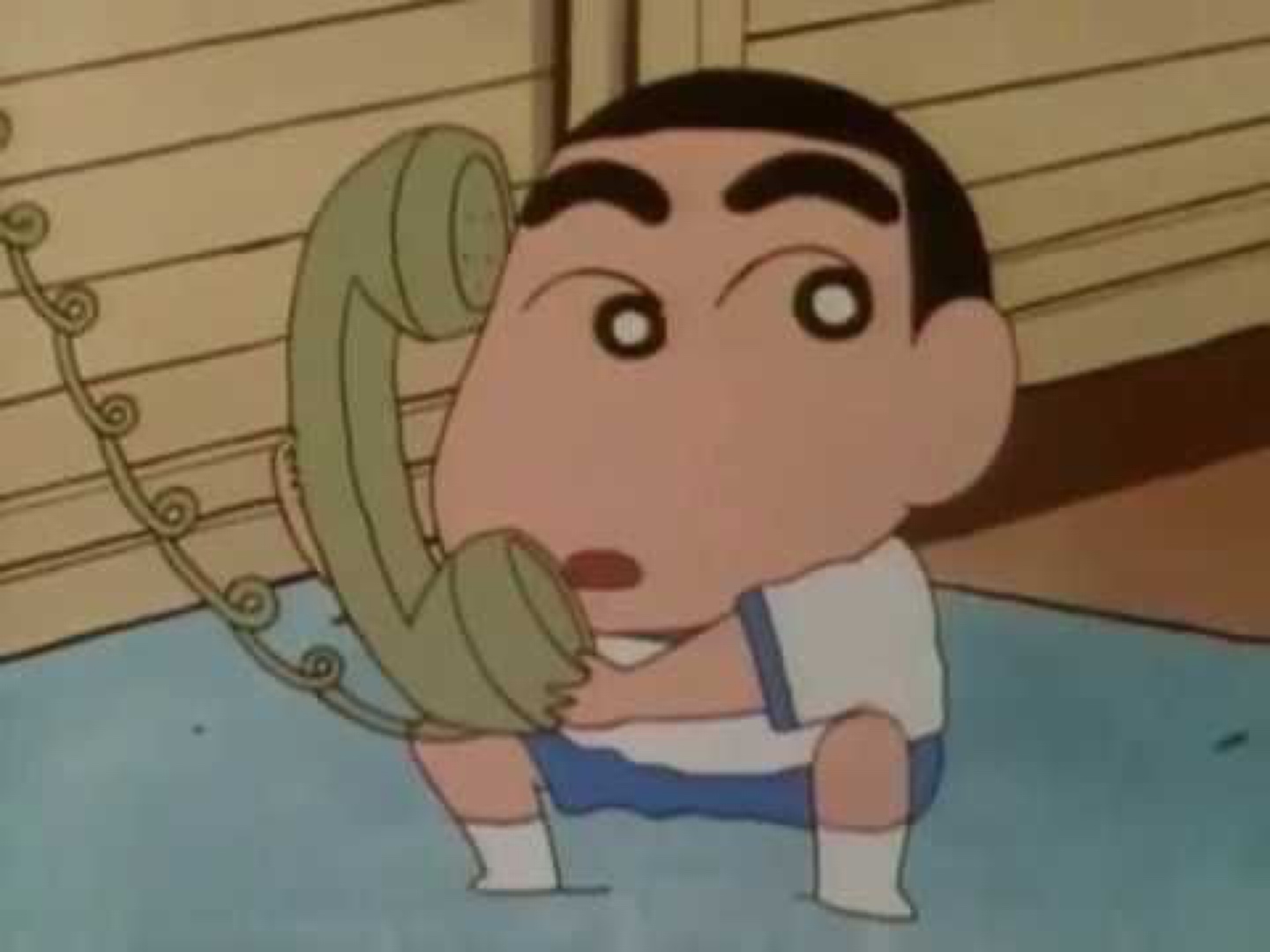 전화받는 옛날 짱구 86