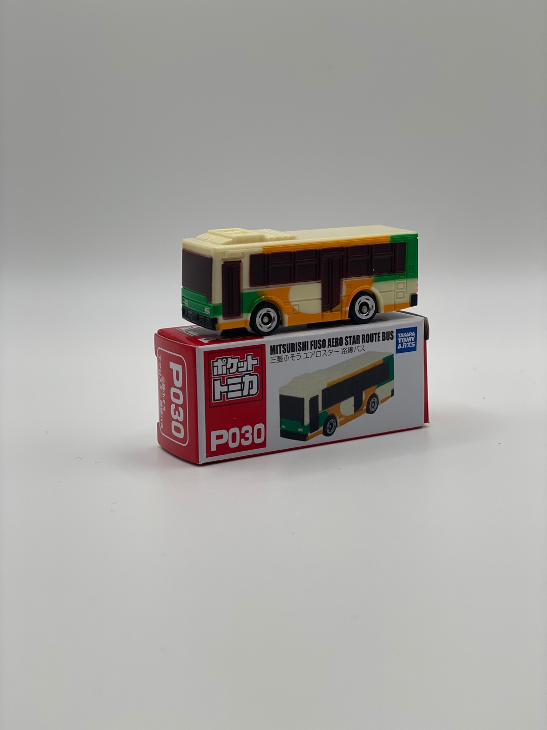 [takara tomy arts/gacha] Misubishi Fuso Aero star Route Bus