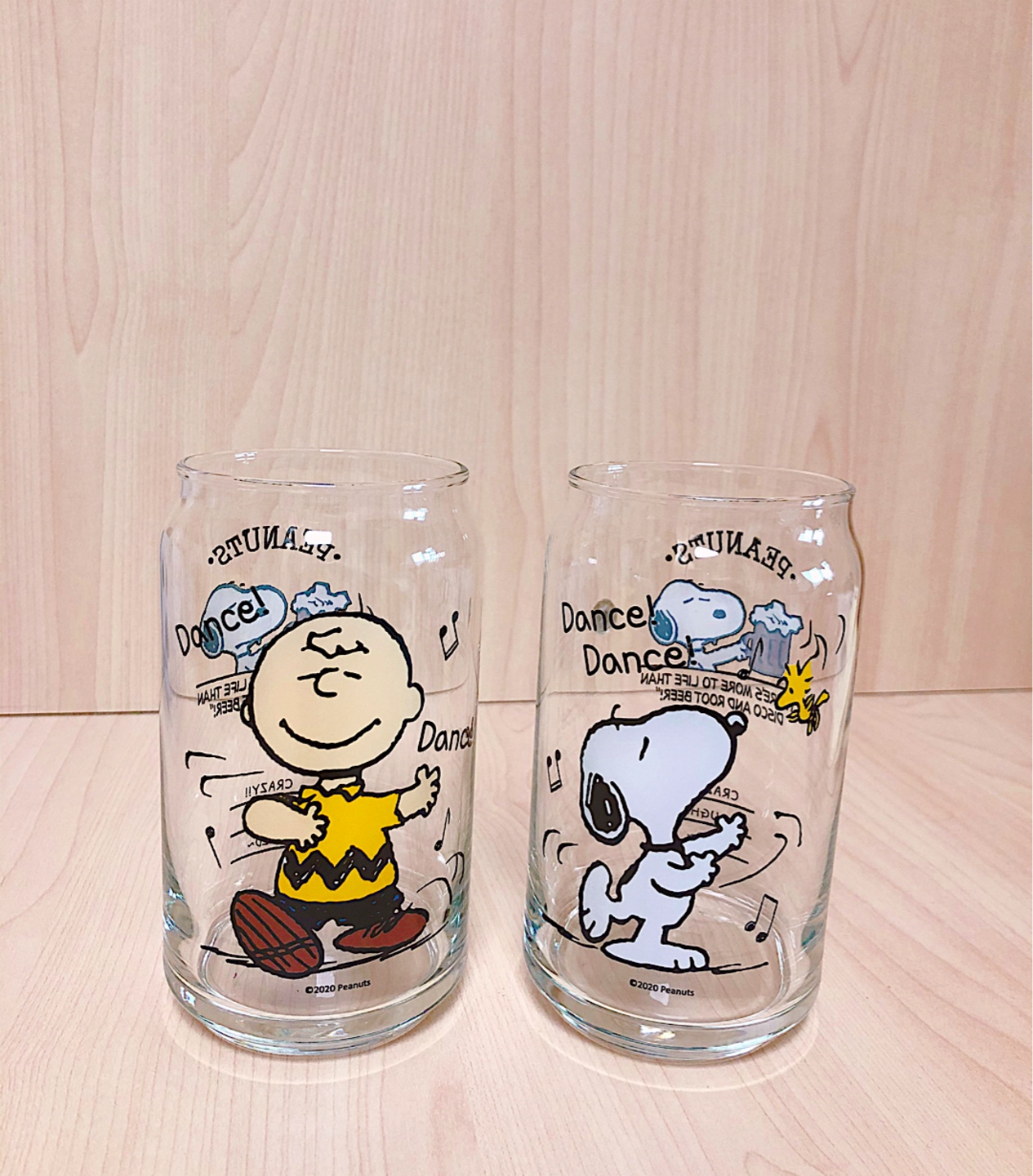 피너츠 유리잔 세트