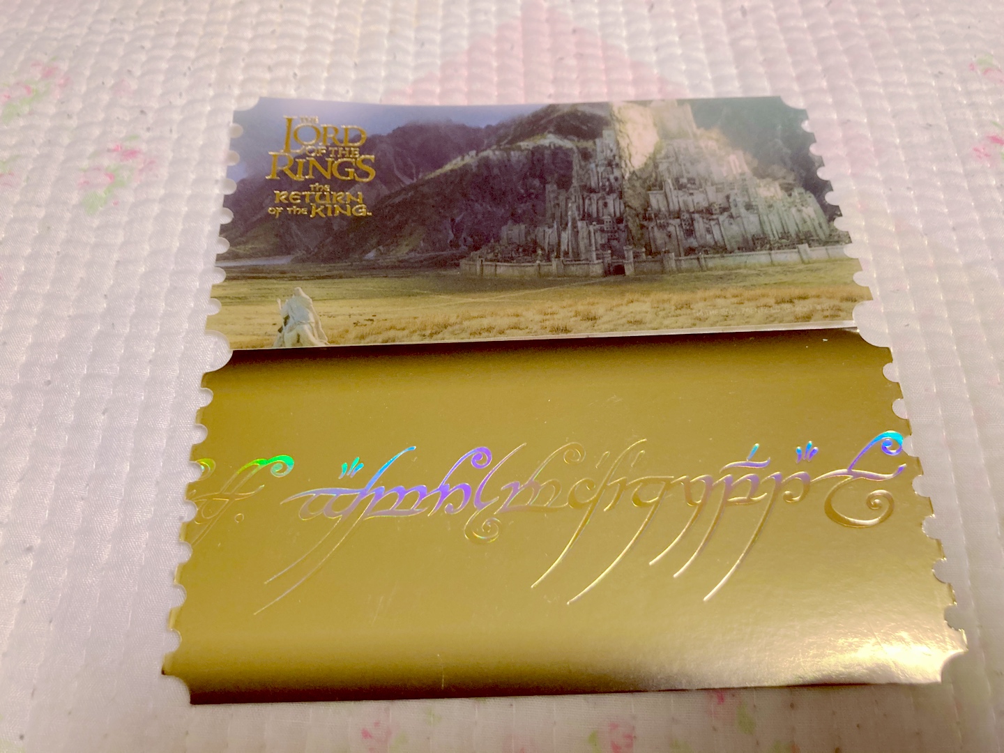 💍반지의제왕 왕의귀환 오리지널 티켓👑