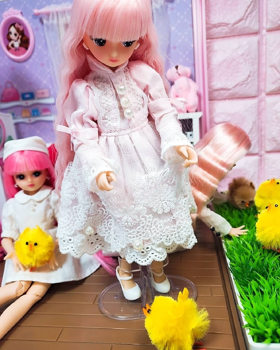 삐약삐약~부활절이 다가온다고 뿅아리와 메추리가 등장하네요❤
너무 긔여워서 샀어용❤