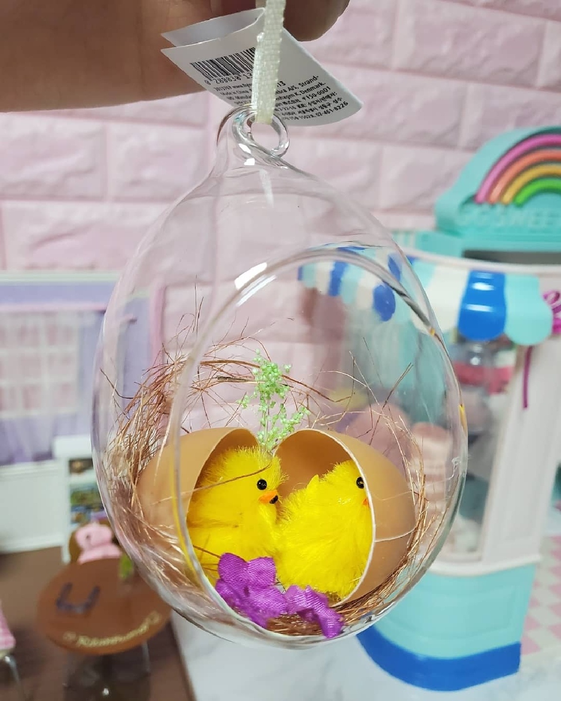 삐약삐약~부활절이 다가온다고 뿅아리와 메추리가 등장하네요❤
너무 긔여워서 샀어용❤