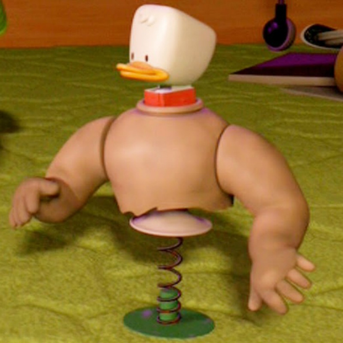 _ Sids Room _
Mutant Toy Spring Duck
