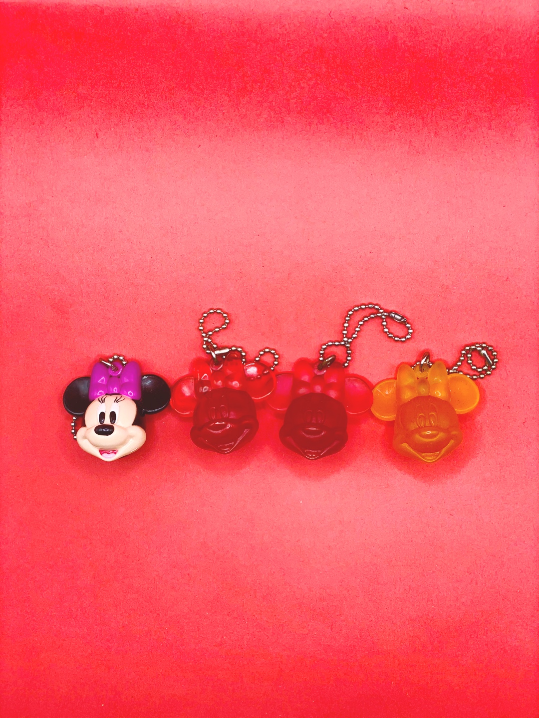 [takara tomy arts/gacha] Minnie Mouse Mascot Charms
