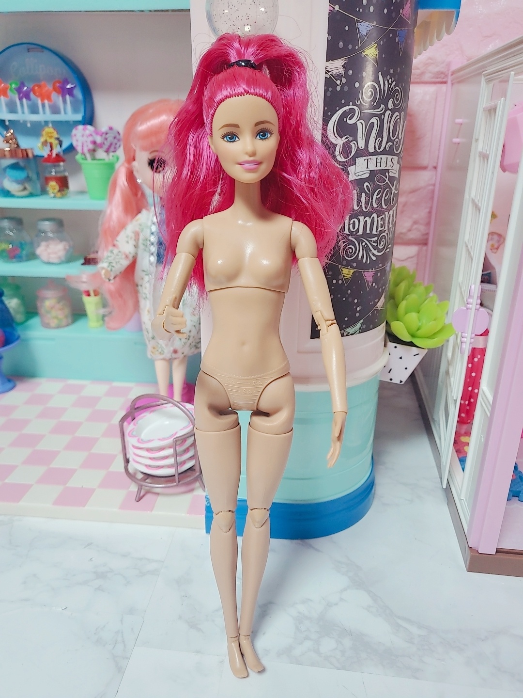 핑크바비의탄생!!!!
너무 아름다워졌어요!!!