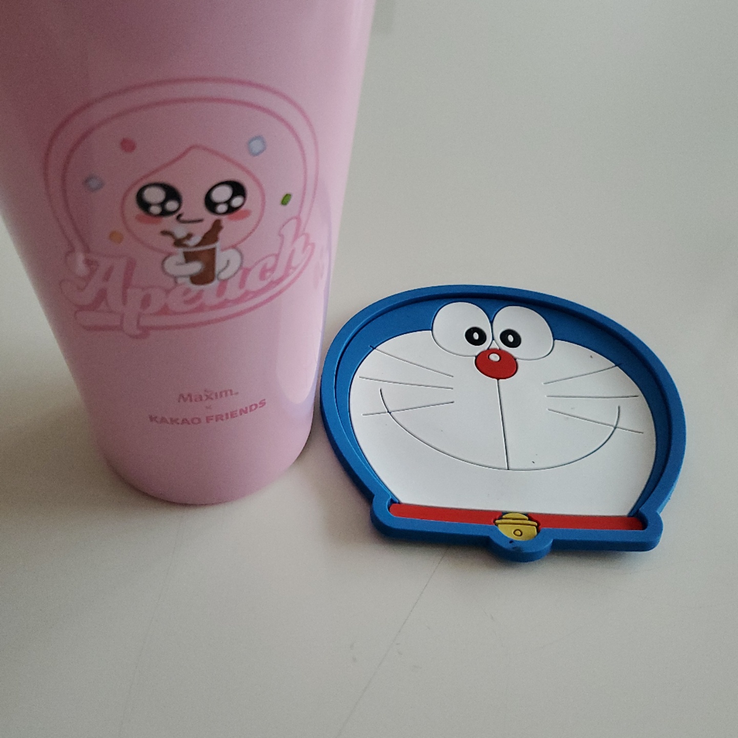 어피치 텀블러&에몽이코스터