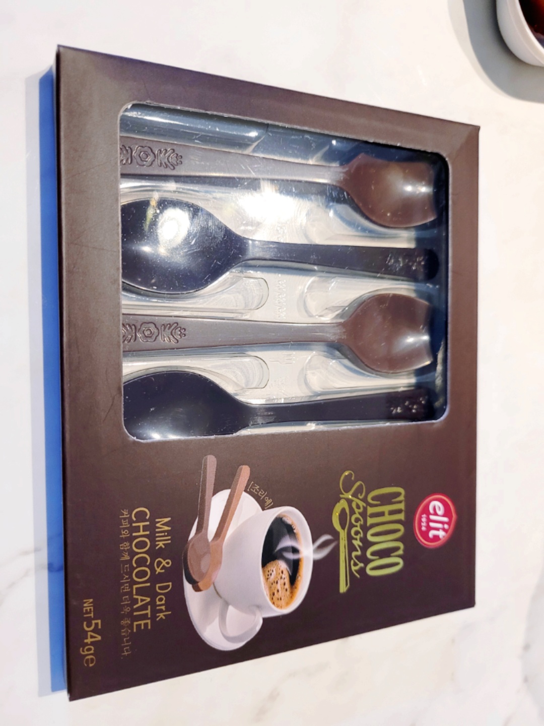 고급 진 티스푼인 줄 알았던 티스푼(초코) 세트