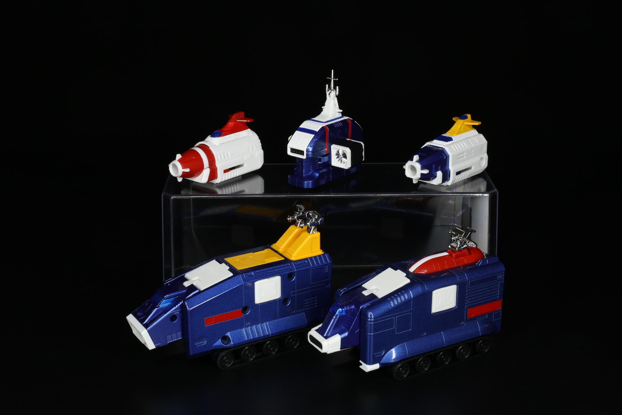 [BANDAI] 초합금혼 GX-88 기갑함대 다이라가 XV(超合金魂 GX-88 機甲艦隊 ダイラガー XV) #02 라가 6~10:카이라가 팀(ラガー6~10:カイラガーチーム)