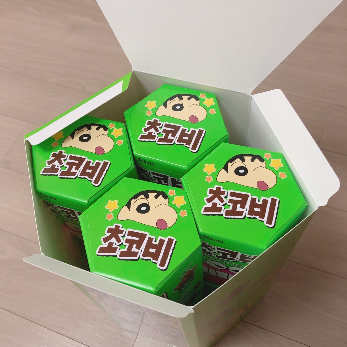 점보 초코비❤️💛💚