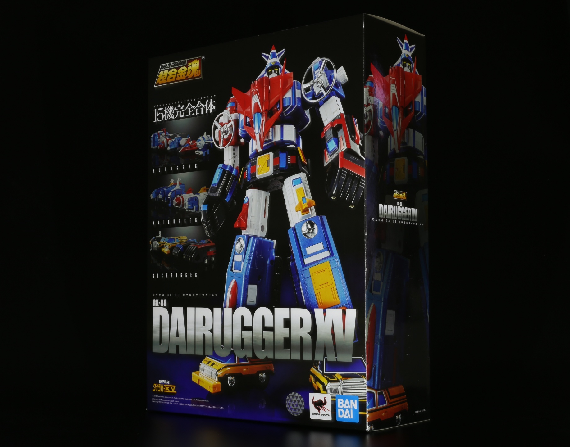 [BANDAI] 초합금혼 GX-88 기갑함대 다이라가 XV(超合金魂 GX-88 機甲艦隊 ダイラガー XV) #03 라가 11~15:리쿠라가 팀(ラガー6~10:リクラガーチーム)