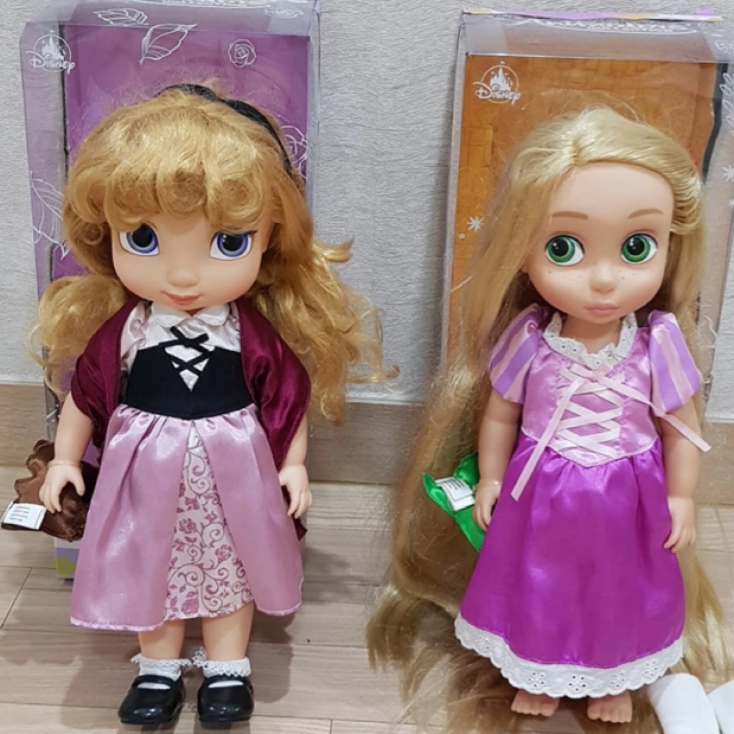 디즈니 베이비돌 
오로라랑 라푼젤