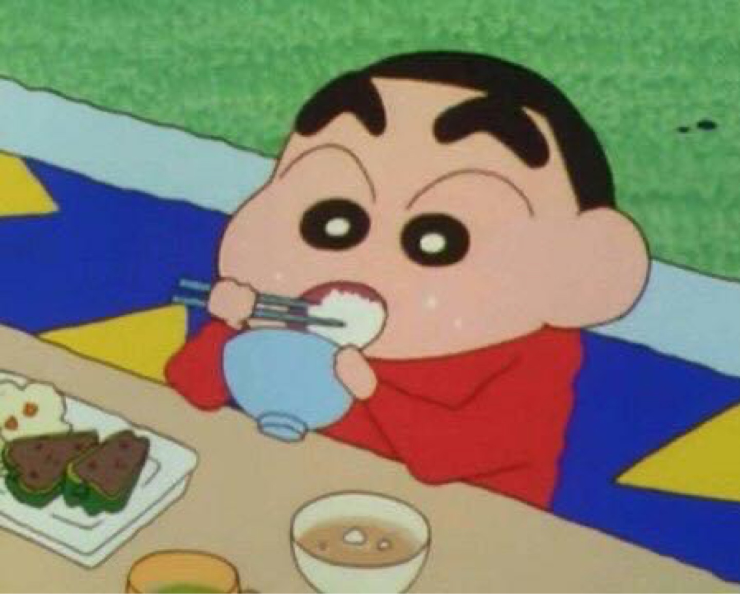 짱구 맛점