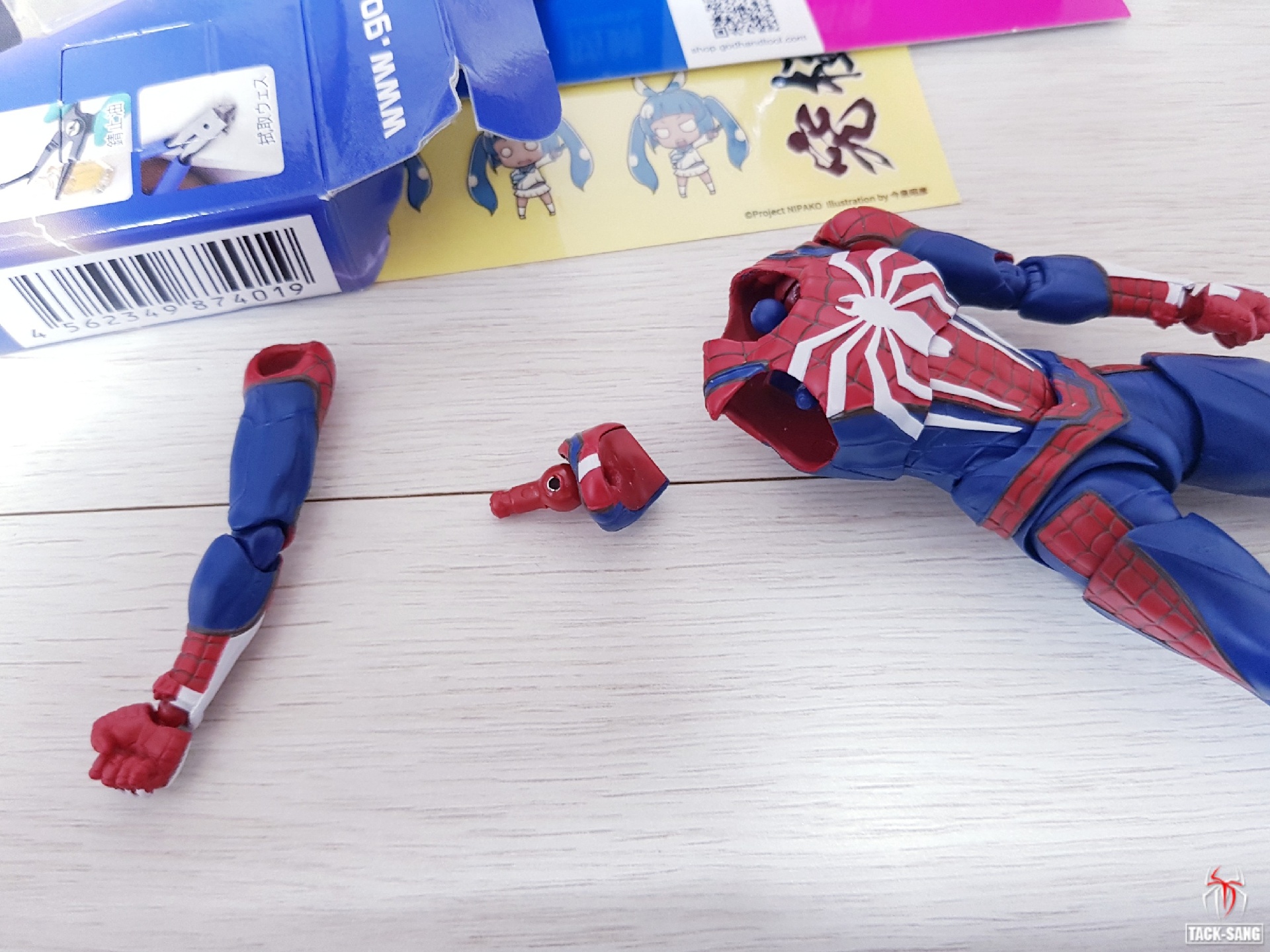 S.H.Figuarts 스파이더맨 어드밴스 슈트ver. 수리