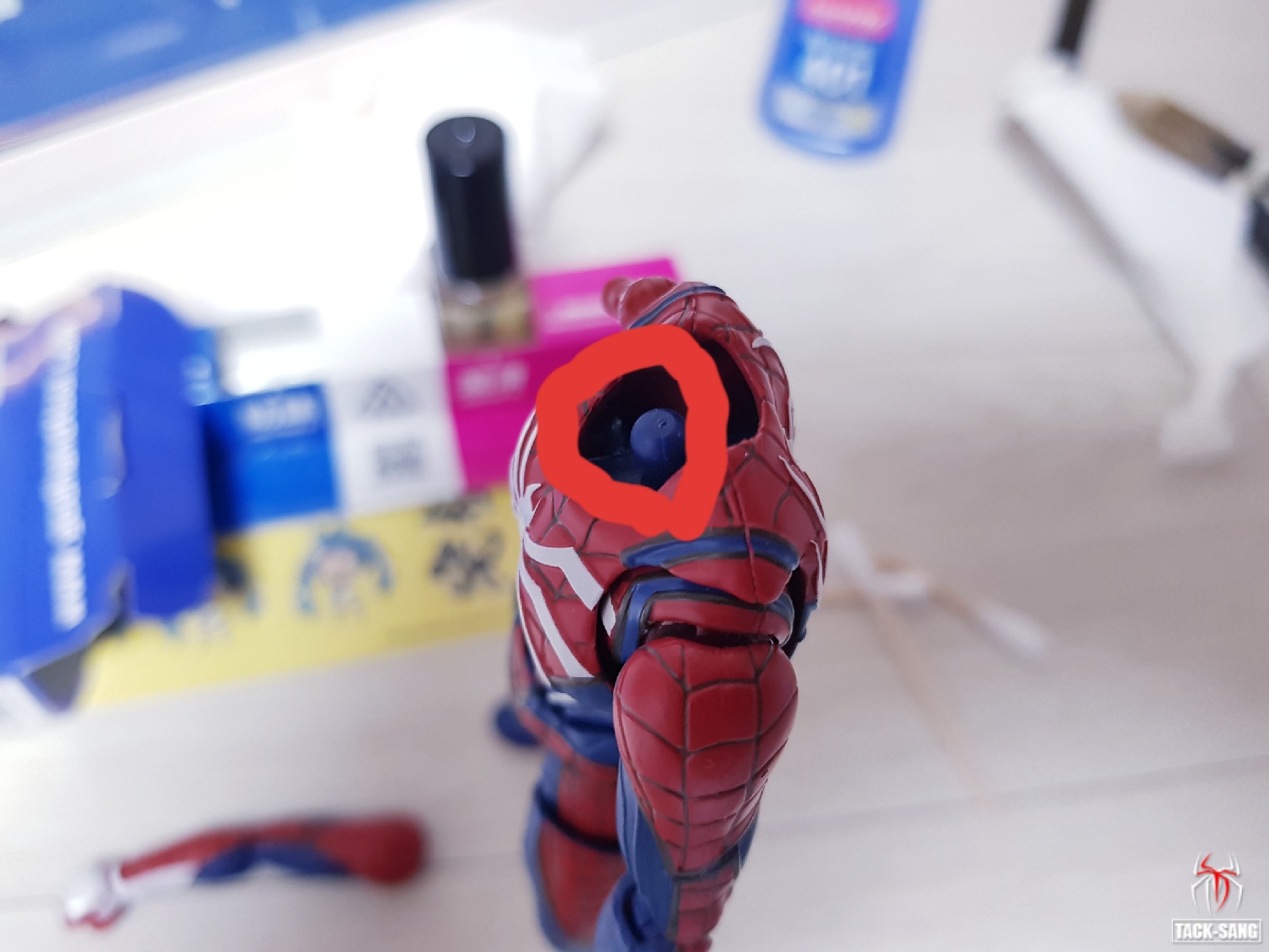 S.H.Figuarts 스파이더맨 어드밴스 슈트ver. 수리