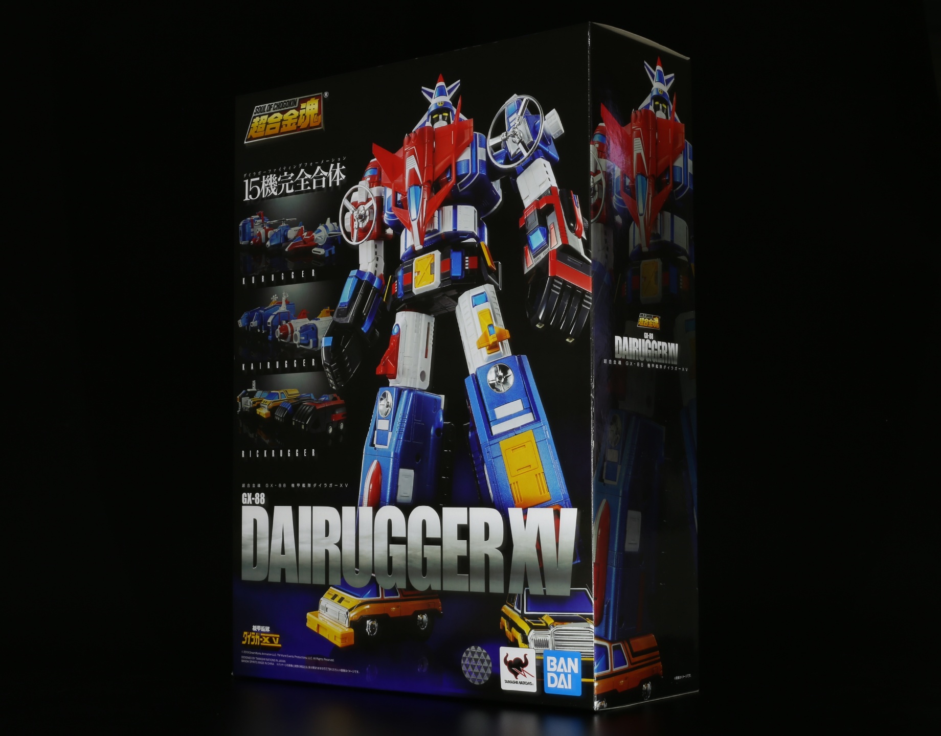 [BANDAI] 초합금혼 GX-88 기갑함대 다이라가 XV(超合金魂 GX-88 機甲艦隊 ダイラガー XV) #04 다이라가 XV 합체!!(ダイラガー XV 合体)