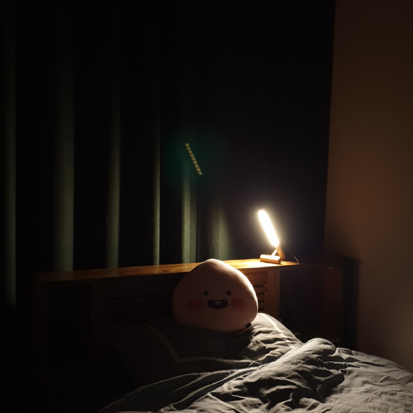 직접 만든 나무 조명과 내 방 활용사진