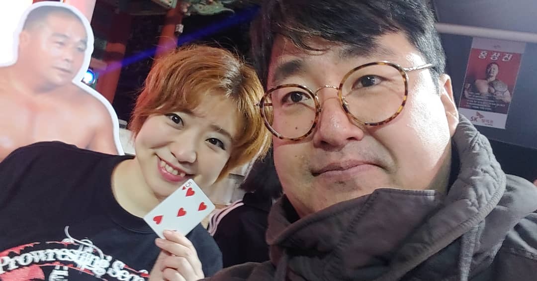 프로레슬링대회 다녀왔습니다