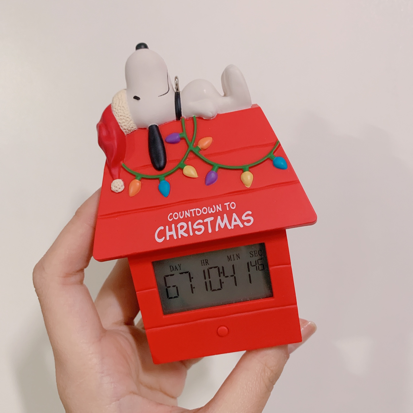 스누피 크리스마스 카운트다운 오너먼트🎄✨