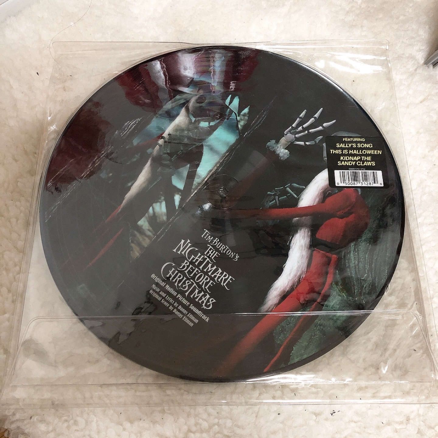 팀버튼 크리스마스의 악몽 Nightmare Before Christmas 2 LP 픽쳐디스크 엘피 콜리(Colley)