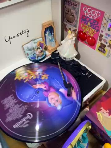 💙 신데렐라 픽쳐디스크 lp 💙