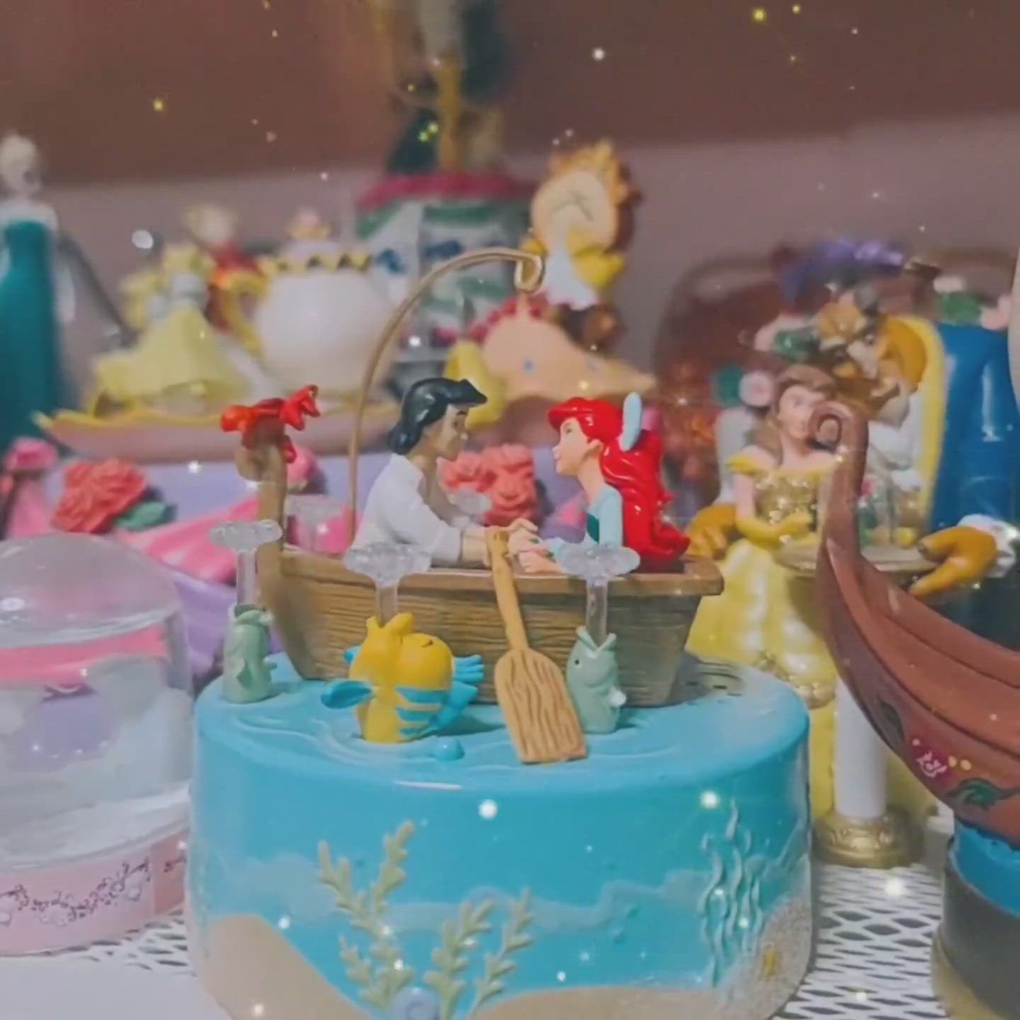 🧜‍♀️디즈니 인어공주 키스더걸 홀마크 오너먼트💙❤